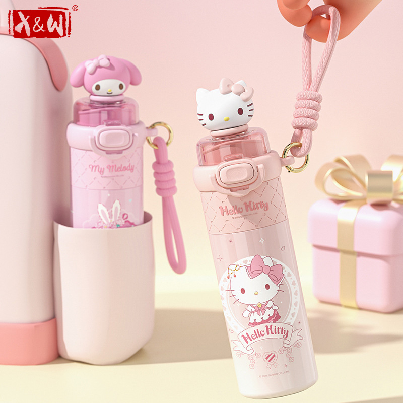Baby Food Thermos - X&W Sanrio Insulated Cup Hello Kitty