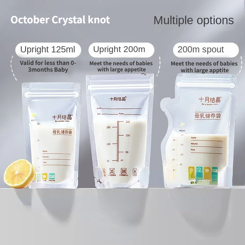 Baby Food Container - 30/36Pcs Breast Milk Storage Fresh Bags