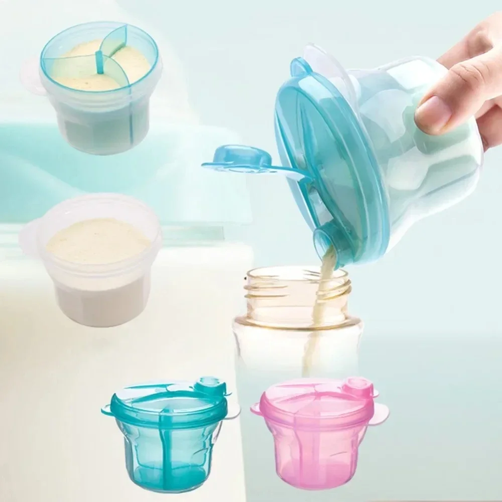 Baby Food In Jars - 3-grid Portable Formula Dispenser for Infant