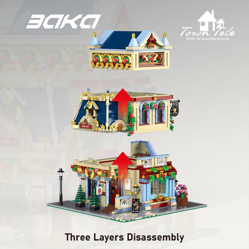 Lego Set City - IN STOCK 33230 MOC City Street