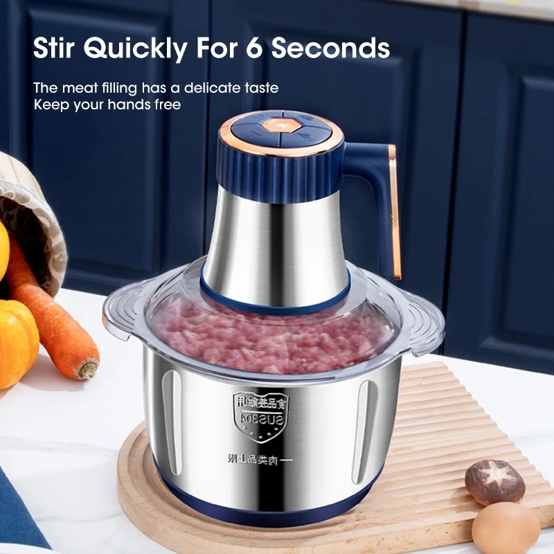 5L Electric Meat Grinders 304  - Baby Food Vegetables 评论和价格