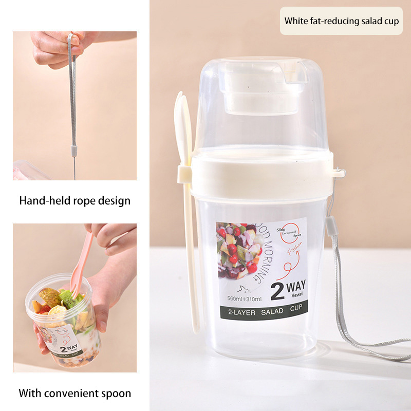 Portable Breakfast Salad Cup W - Baby Food On The Go 评论和价格
