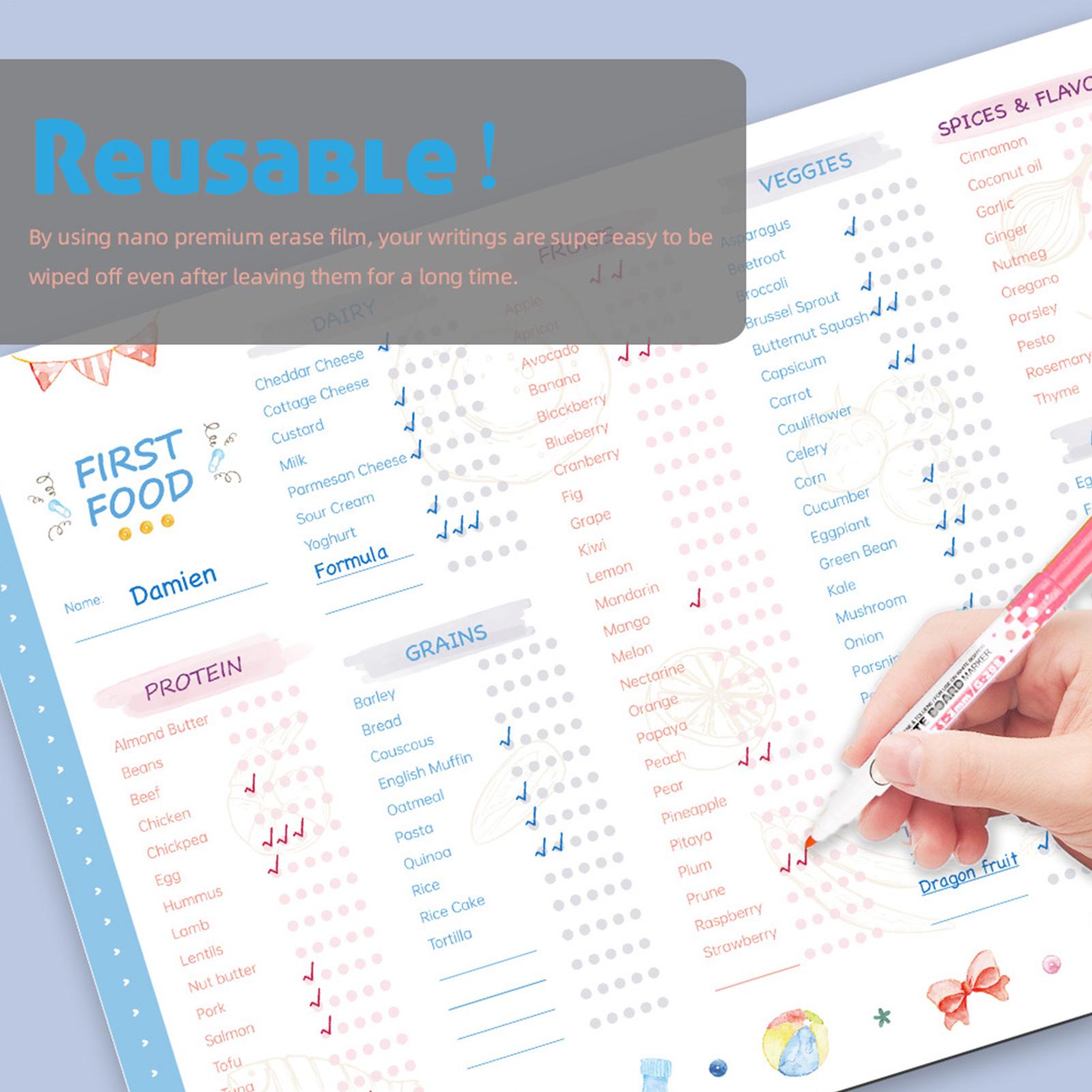 Baby First Foods Checklist Mag - Baby Food List 评论和价格