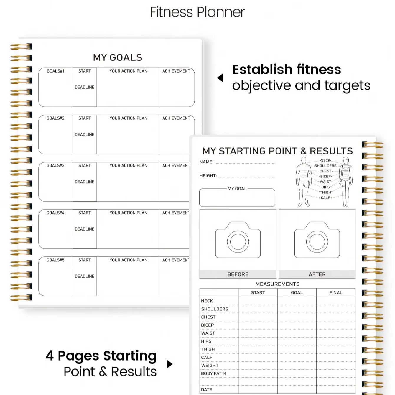 Fitness Planner Workout Journa - Baby Food List 评论和价格
