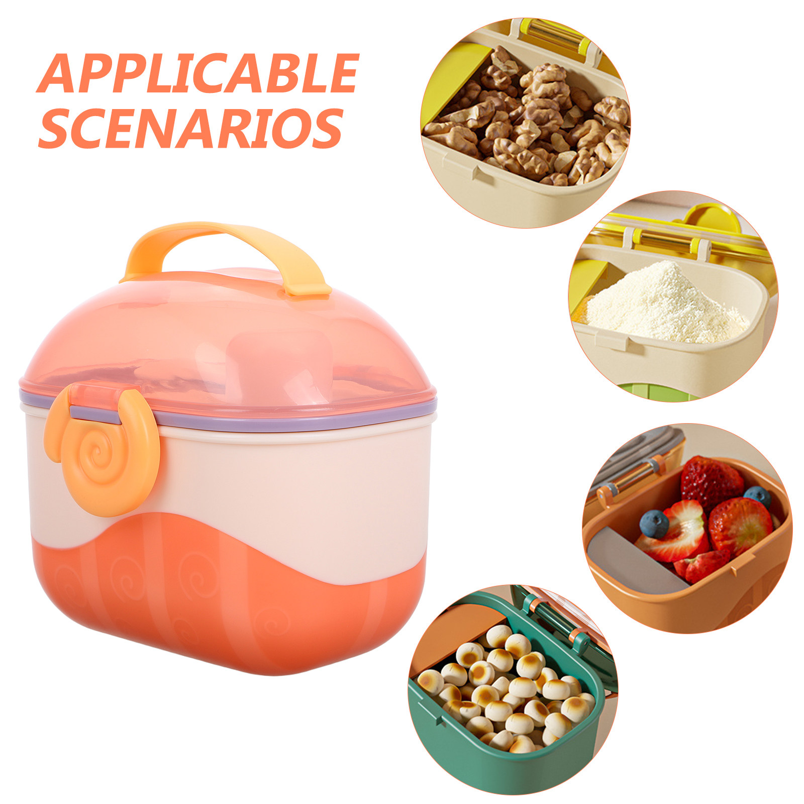 Baby Formula Storage Box Porta - Baby Food On The Go 评论和价格