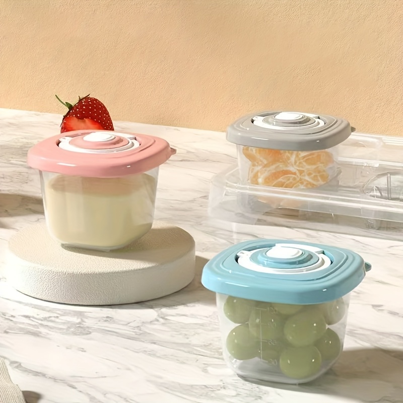 6pcs Sealed Lid Portable Baby  - Baby Food On The Go 评论和价格