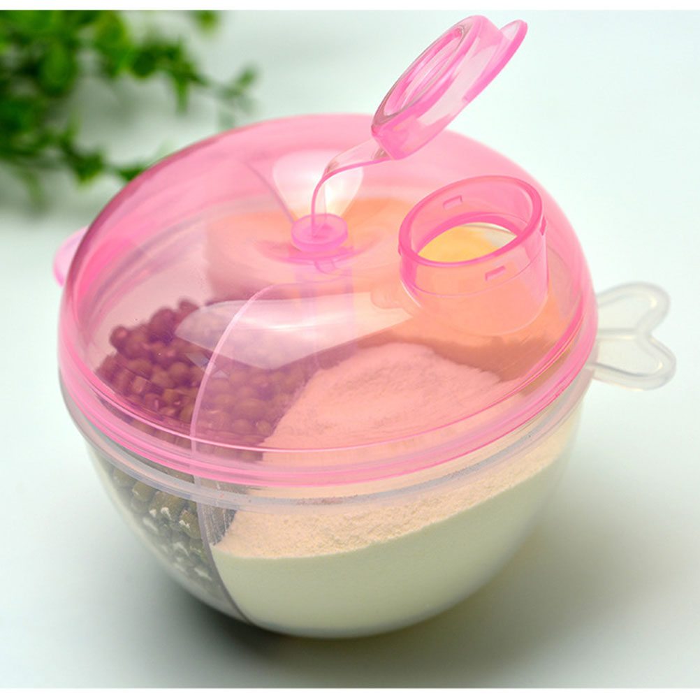 Milk Powder Dispenser Pink Bab - Baby Food On The Go 评论和价格