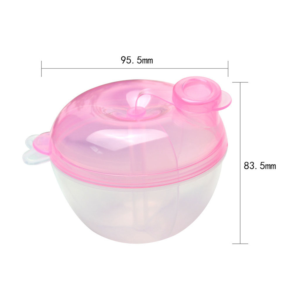 Milk Powder Dispenser Pink Bab - Baby Food On The Go 评论和价格