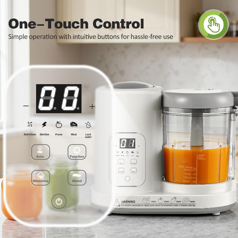 Baby Food Maker Steamer Blende - Baby Food Quantity 评论和价格