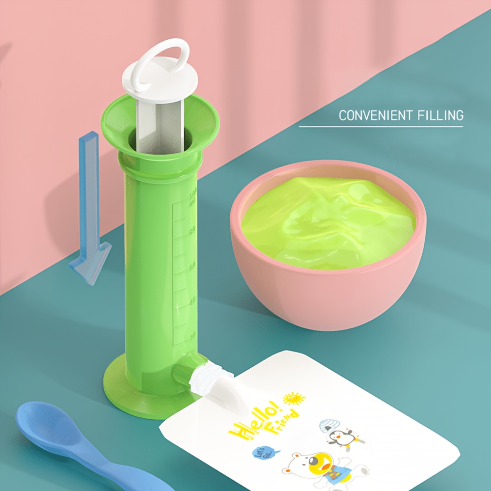 Baby Food Filling Tool, Syring - Baby Food On The Go 评论和价格