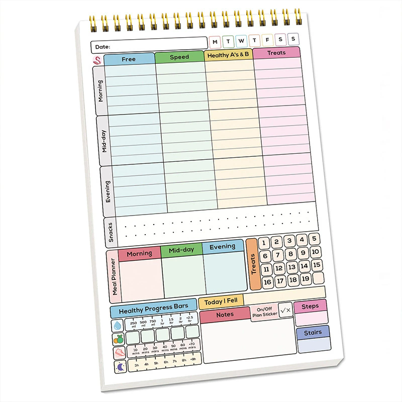 52pcs/English A5 Daily Calorie - Baby Food List 评论和价格