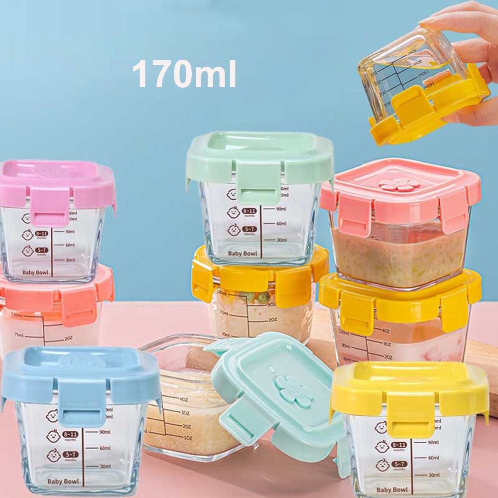 170ml Glass Food Storage Box F - Baby Food In Jars 评论和价格