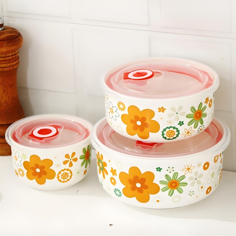 Three-piece set, fine bone chi - Baby Food Thermos 评论和价格