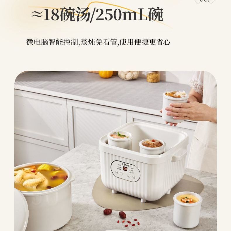 Household Ceramic Electric Ste - Baby Food Stew 评论和价格