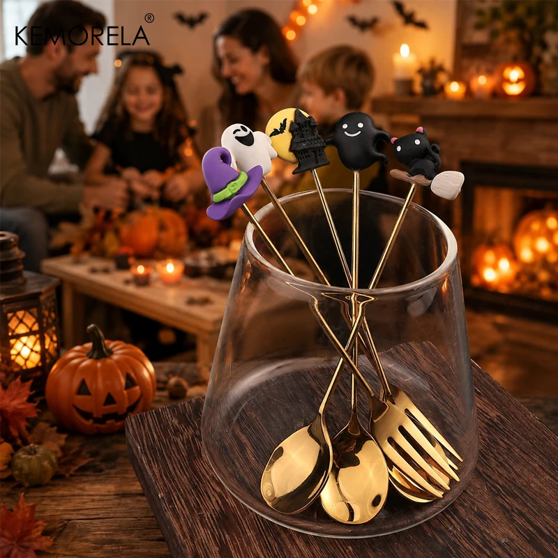 4-Piece Stainless Steel Fork & - Weaning Spoon Set 评论和价格