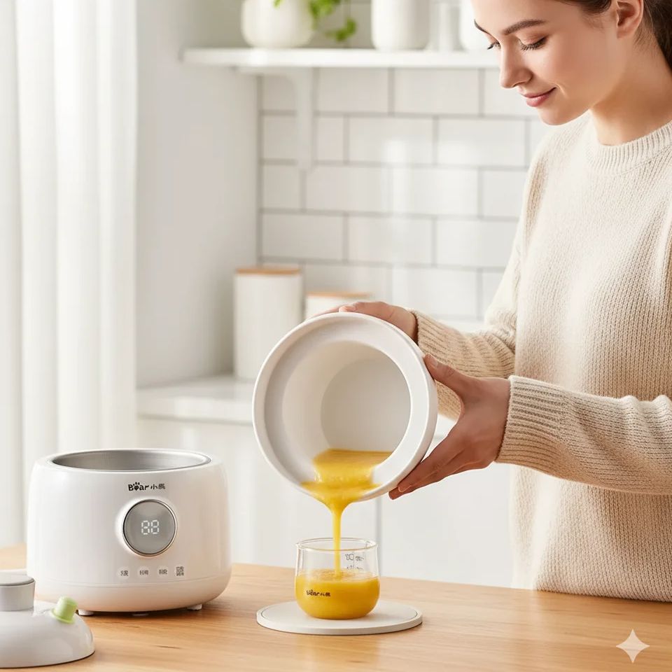 Bear Baby Food Cooker Electric - Baby Food Stew 评论和价格