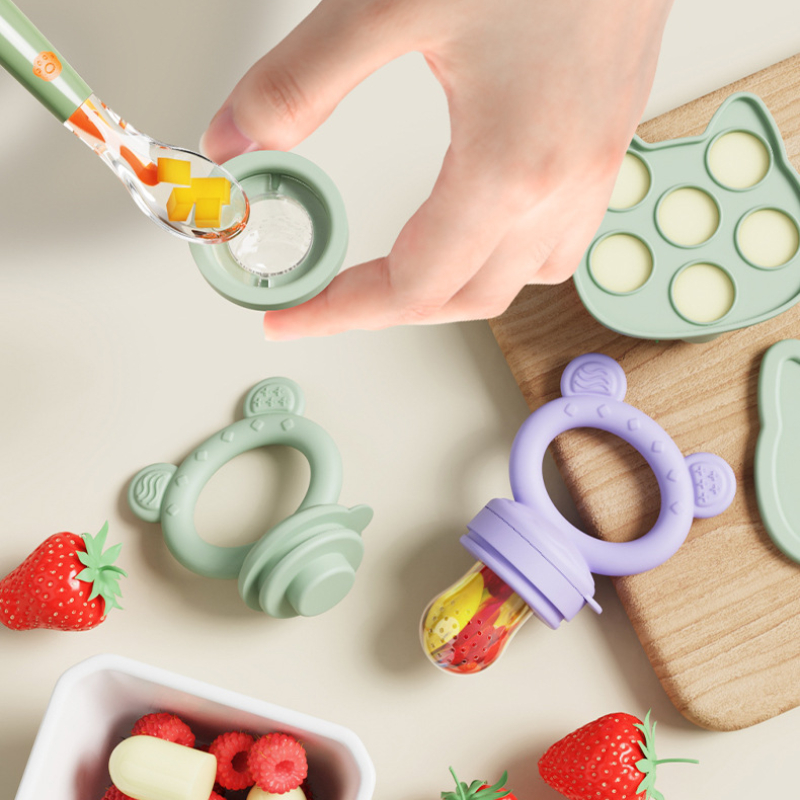 Baby Pacifier Fruit Feeder Wit - Baby Food Vegetables 评论和价格