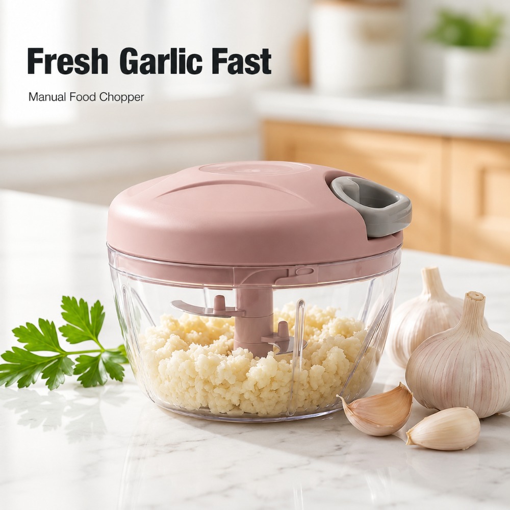 Manual Pull String Garlic Minc - Baby Food Vegetables 评论和价格