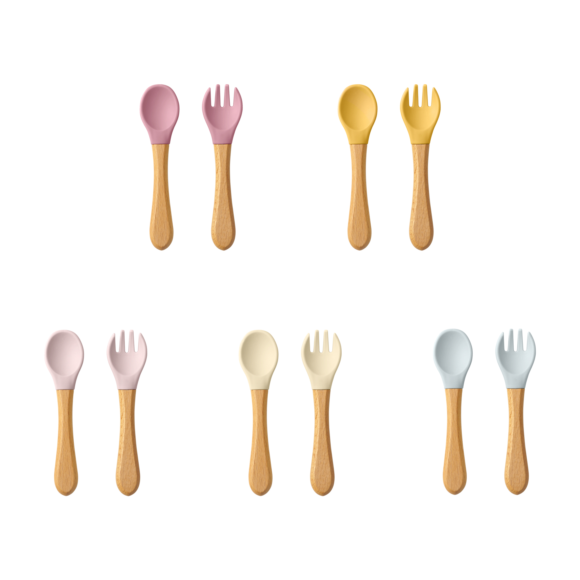 2PCS Baby Learning Spoons Uten - Baby Food Quantity 评论和价格