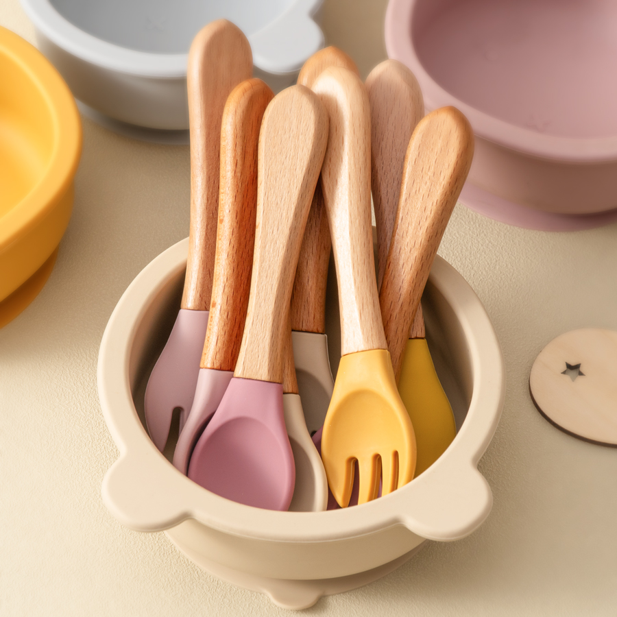 2PCS Baby Learning Spoons Uten - Baby Food Quantity 评论和价格