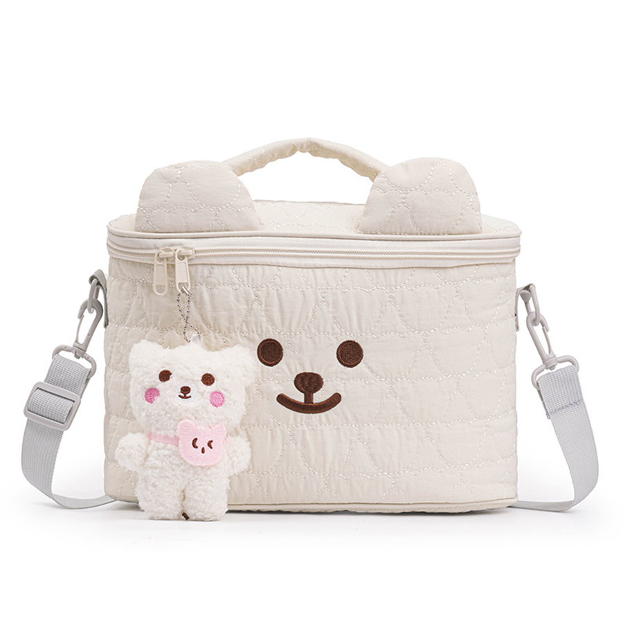 Cute Bear Insulated Mommy Bag  - Baby Food Thermos 评论和价格