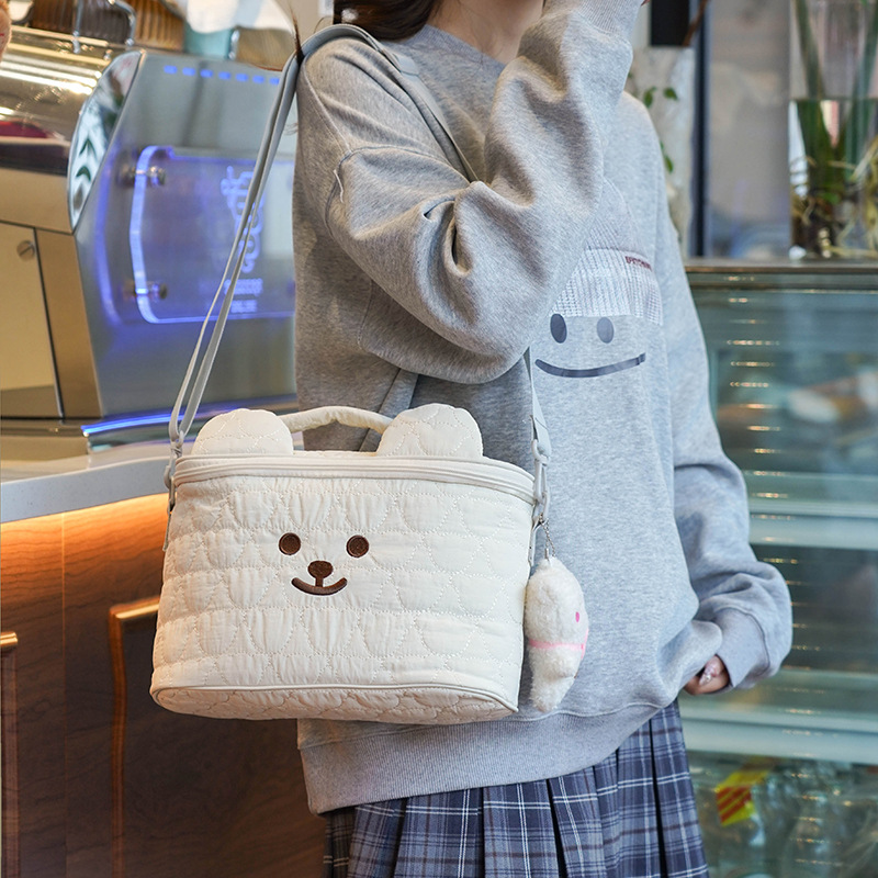 Cute Bear Insulated Mommy Bag  - Baby Food Thermos 评论和价格
