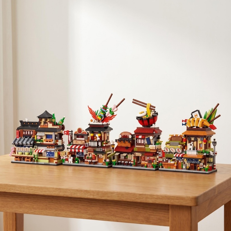 4-in-1 Street Food Shop Buildi - Lego Set City 评论和价格