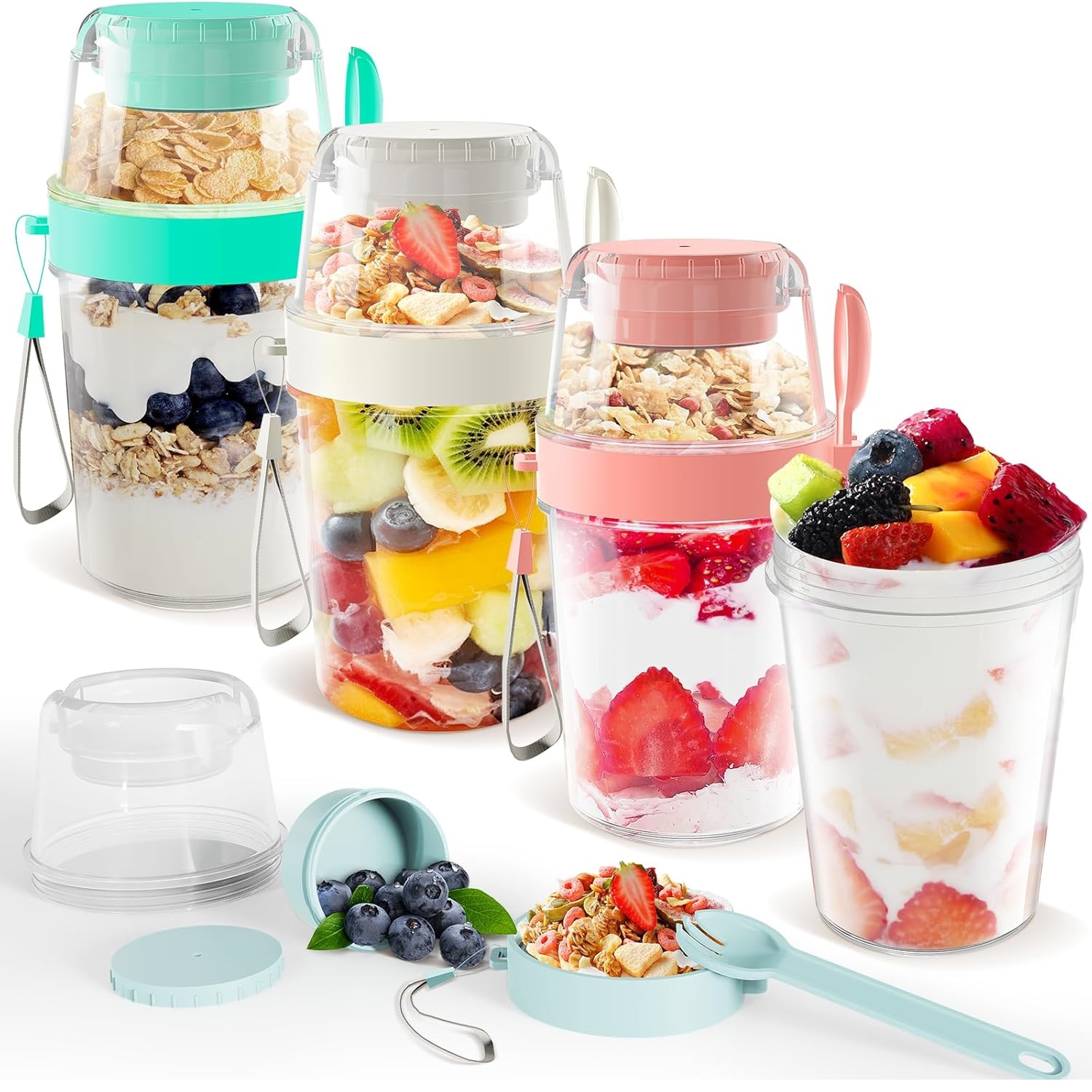 27oz Yogurt Parfait Salad Cups - Baby Food On The Go 评论和价格